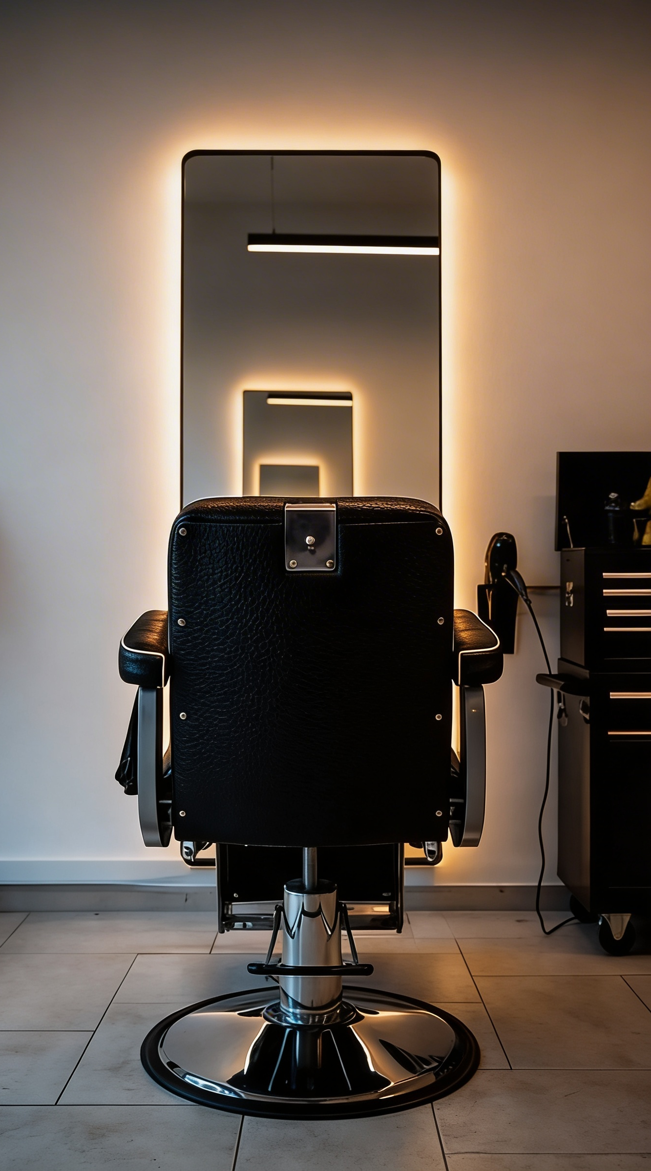 Smile Barber — καρέκλα κουρείου